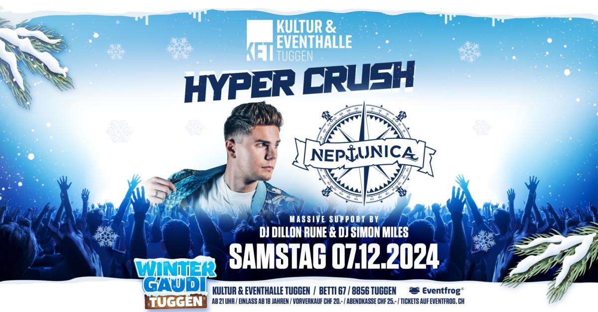 KET - Kultur & Eventhalle Tuggen Hyper Crush Wintergaudi❄️🎉