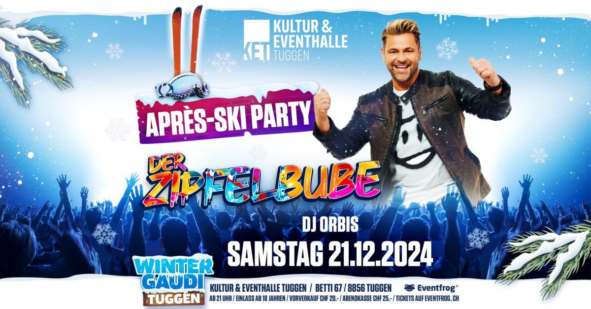 KET - Kultur & Eventhalle Tuggen Après-Ski-Party Wintergaudi❄️🎉